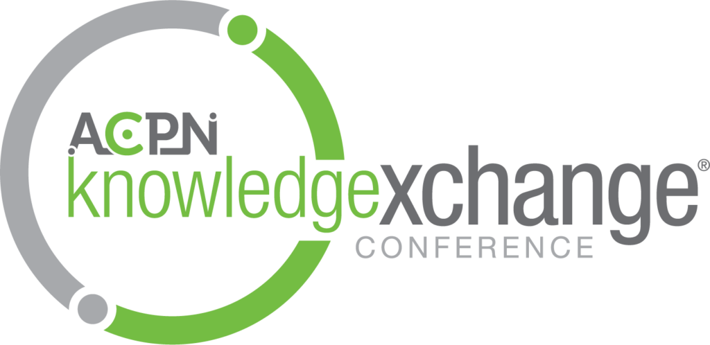 ACON knowledge xchange conference logo.